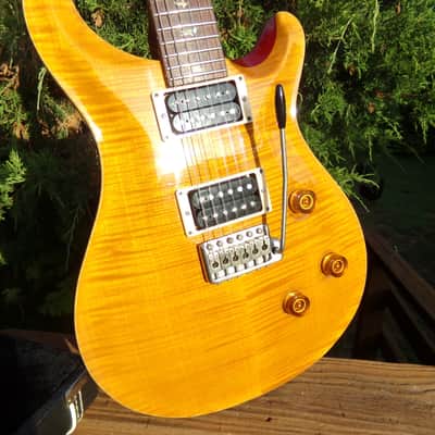 1996 PRS Custom 24 - Santana Yellow, '10' Top, excellent condition image 12