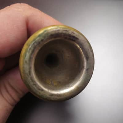 Vintage Mouthpiece Wind Trumpet Brass Early Soviet Union 1920s image 5