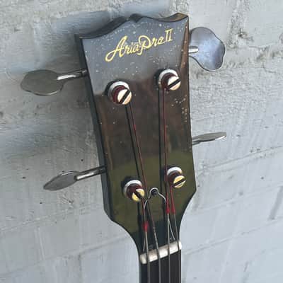 ULTRA RARE 1970's Aria Pro II LB-650 ... SET NECK version (Bill Lawrence Gibson Grabber Humbuckers / 4 Way Gibson Ripper L-9S Rotary Switch / ...) + GIG BAG image 22