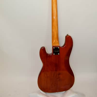 2025 Squier Classic Vibe Telecaster Bass, Maple Fingerboard, Black Pickguard, Mocha w/ Bag image 12