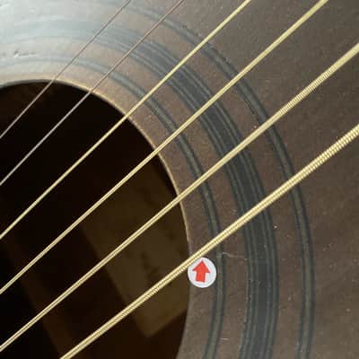40 Inch Black Acoustic Guitar, Spruce Wood Veneer Top, Mahogany Neck image 2
