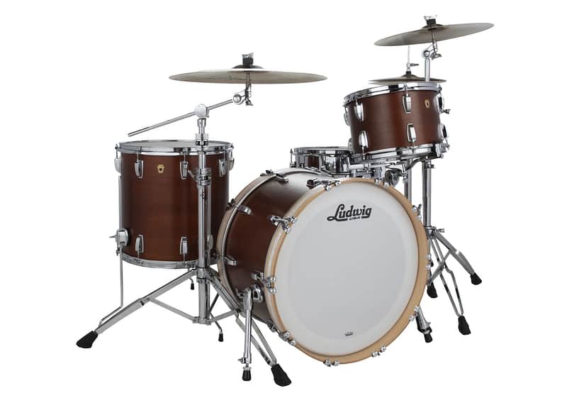 Ludwig *Pre-Order* Legacy Mahogany Vintage Mahogany Pro Beat 14x24_9x13_16x16 BOP Drums Shell Pack | Special Order | Authorized Dealer image 1