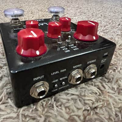 NuX NDR-5 Verdugo Series Atlantic Delay/Reverb 2018 - Black/Red image 2