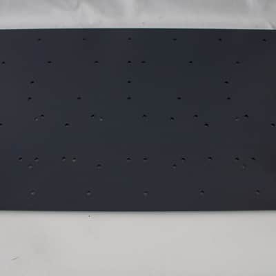 Extron RSB-129 1U Accessory Rack Shelf 9.5" Deep with 1/8th rack faceplate image 2