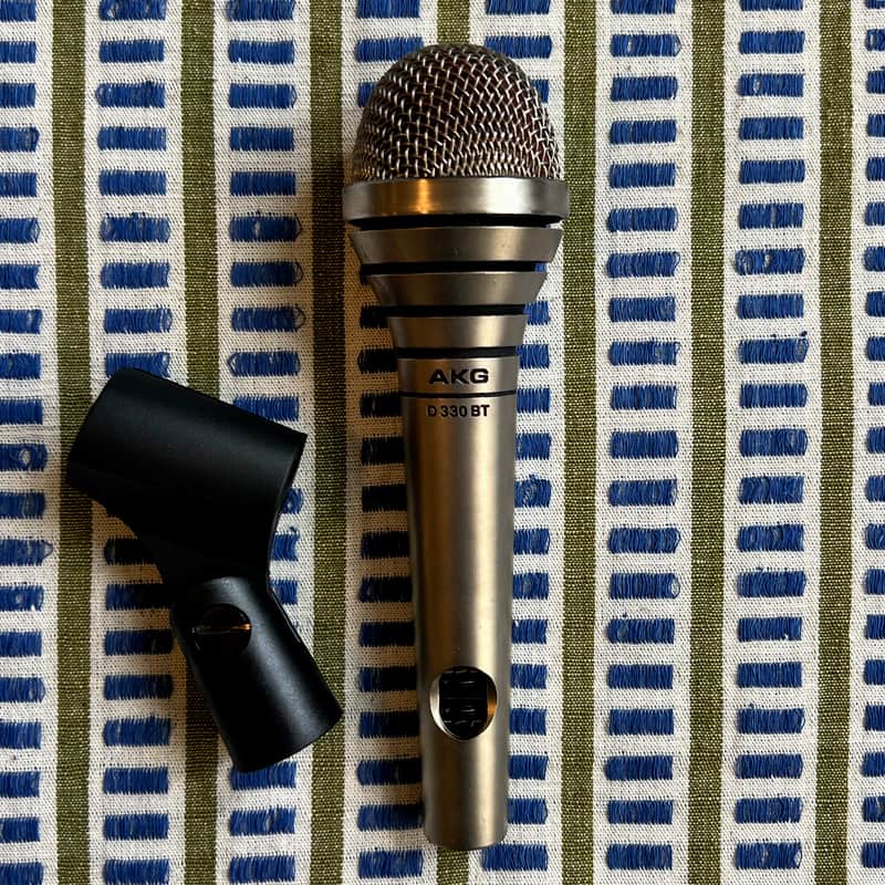 *Serviced* 1970's AKG D330 BT Hyper Cardioid Dynamic Microphone *ABBA mic* 330 D-330BT D330BT D-330 image 1