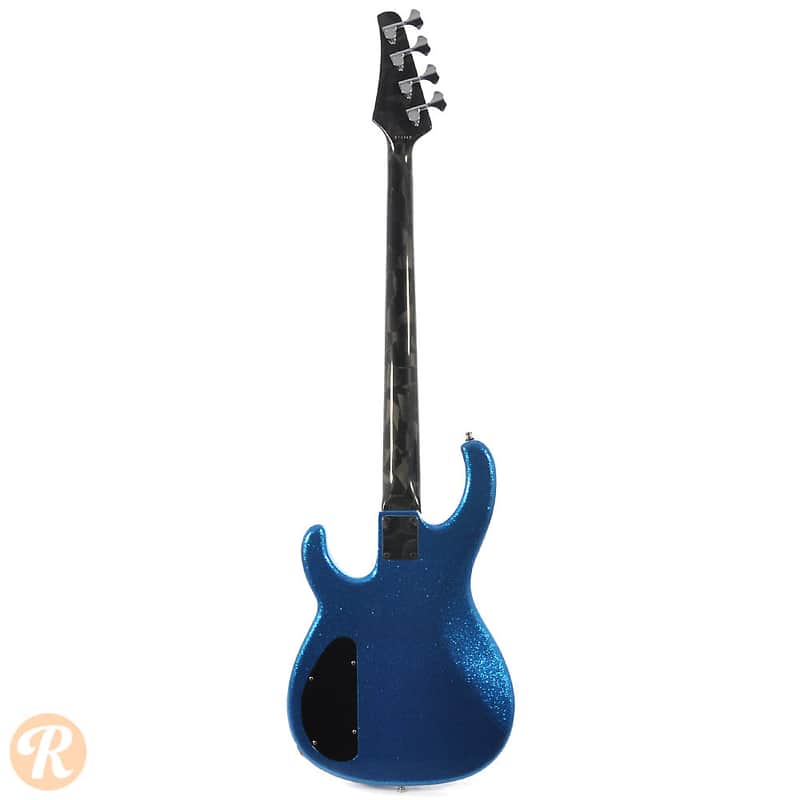 Modulus Flea Bass Blue Sparkle 2003 image 3