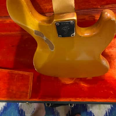 Fender Jazz Bass 1968 Olympic White LEFTY All Original image 8