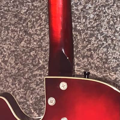 Vintage Harmony Rocket hollow body electric guitar made in usa image 5