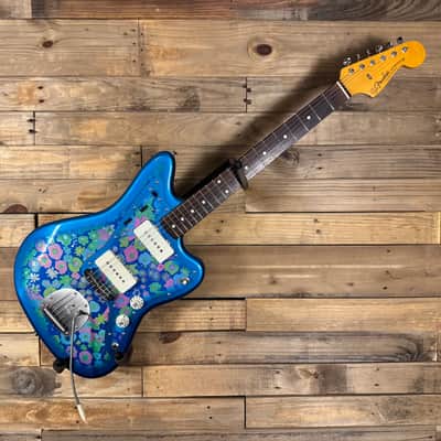 Fender MIJ Traditional '60s Jazzmaster - 2018 Blue Flower w/HSC image 1