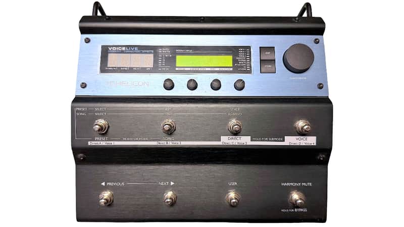 TC Helicon VoiceLive Harmony Pitch Correction Effects Pedal, W/Manual (Consignment) image 1