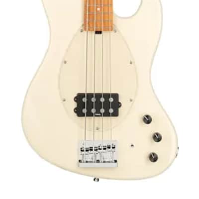 Sadowsky MetroExpress 21-Fret Vintage M Bass, Roasted Maple Fingerboard, 4-String - Solid Olympic White High Polish image 2