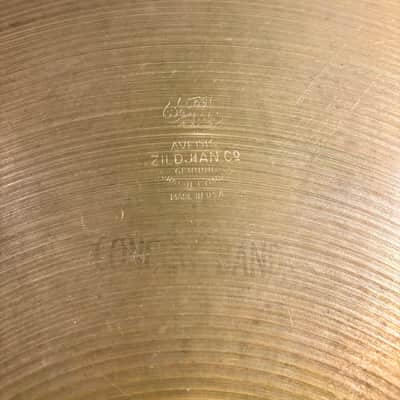 Zildjian 18” A Series Medium Thin Crash Cymbal 1426g (RARE + Vintage 1963-1969) image 2
