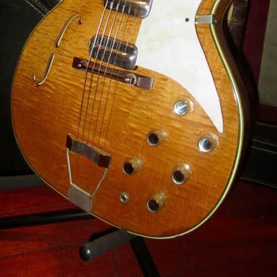 ~1963 Kay Airline Barney Kessel Deluxe 3 Pickup Natural image 1