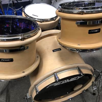 Peavey Radial Pro 6 piece drum set 2000 natural satin image 3