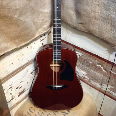 Lyon by Washburn LD-7M Dreadnought Acoustic Guitar image 2