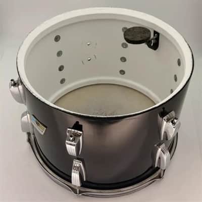 Used Vintage Ludwig 3-Ply Tom 13x9 Black w/White Interior - Fair image 6