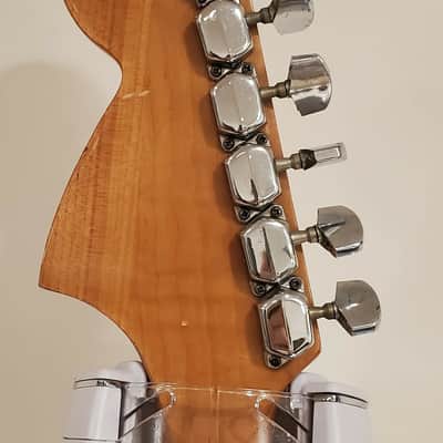 Rare Vintage 70's Univox Stratocaster Style MIJ Japan HSS Racing Stripes image 17