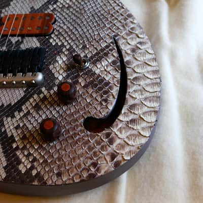 Build to Order GB Liuteria Boutique  Plié 6 string python edition for GIANLUCA GRIGNANI image 22