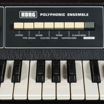 Korg PE-1000 Polyphonic Ensemble + FK-4 Traveler Controller Pedal + glide switch (serviced) image 7