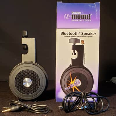 On-Stage BS4080 Mini Bluetooth Speaker w/ Clamp image 1