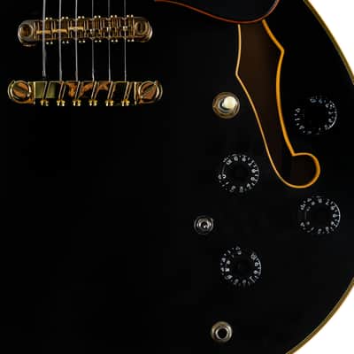 Ibanez John Scofield JSM20-BKL Black Low Gloss - Semi Acoustic Guitar image 8