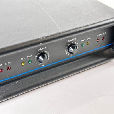 2-RU Rack Mount QSC MX1500A MX-1500A Professional Power Amplifier 400 WPC image 6