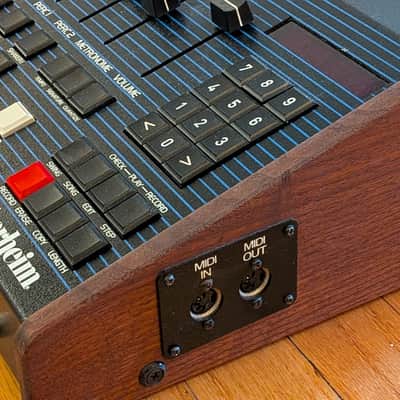 Oberheim DMX Drum Machine MIDI RAM Upgrade Wood Sides Serviced by Electrongate image 2