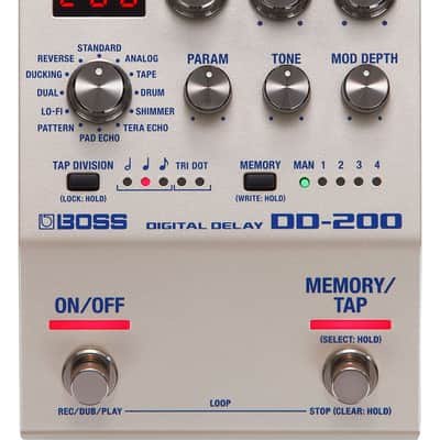 Boss DD-3 Digital Delay with Analogman High Cut Mod 3 Way Toggle
