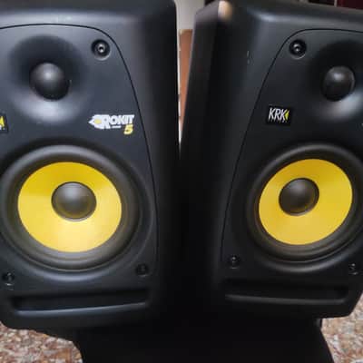 KRK RP-5 Rokit G2 2-Way 5" Active Studio Monitors (Pair) 2009 - 2013 - Black image 1