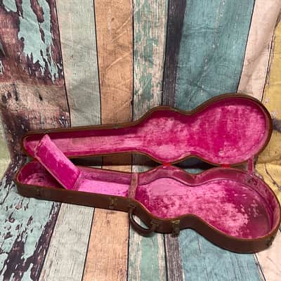 Vintage original Gibson figure 8 case Les Paul  1959 Sunburst image 5