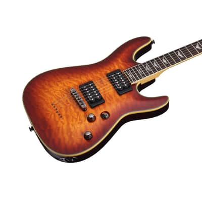 Schecter Omen Extreme-6 - Rosewood Fingerbaord, Vintage Sunburst image 2