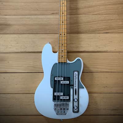1974 Hayman 40/40 bass guitar in White finish image 1