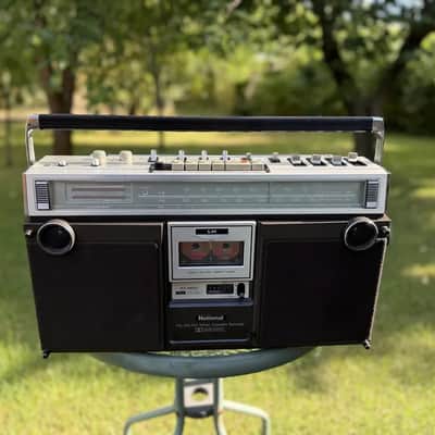 National RX-5620 Rare Vintage Boombox Getto blaster Serviced Warranty Tested image 9