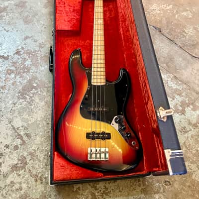 Fender Jazz Bass 1977 - Sunburst original vintage USA image 4