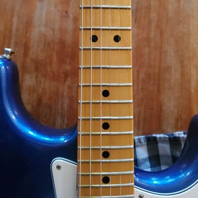 Fender American Ultra Stratocaster with Fralin pickups and Fralin wiring - Cobra Blue image 10