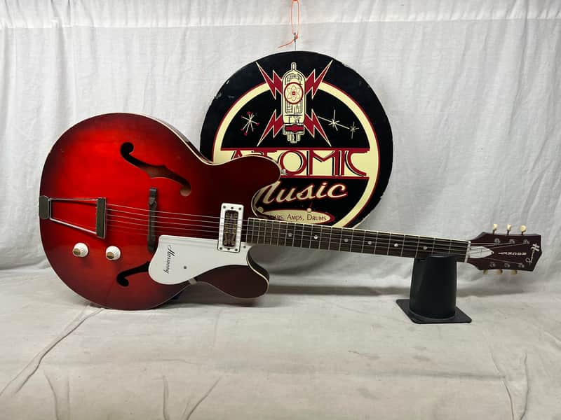 Harmony H-53 Rocket Archtop Hollow Body Electric Guitar image 1
