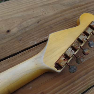 fender neck relic roadworn made to fit john mayer swade mjt mim usa vintage strat or tele guitar ri image 3