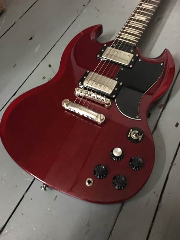 Epiphone SG G-400 2008 Cherry | Reverb