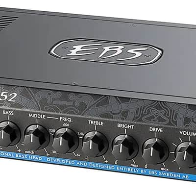 EBS Reidmar 752 RD752 750 watt 2 ohm Light Weight Bass Amplifier Head image 2