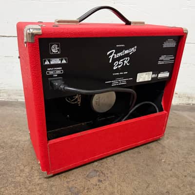 Fender Frontman 25R Series II 2-Channel 25-Watt 1x10" Guitar Amp with Reverb 2011 Texas Red image 4