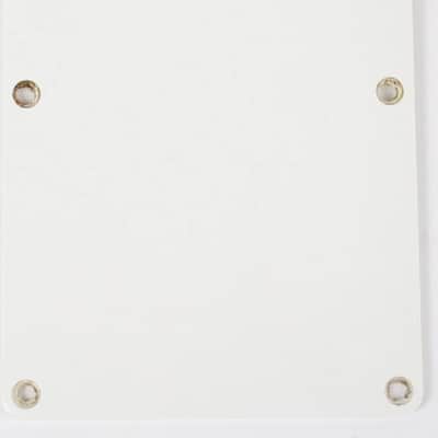 1989 Vintage Squier Fender Stratocaster Tremolo White Back COVER USA Strat 1980s image 3
