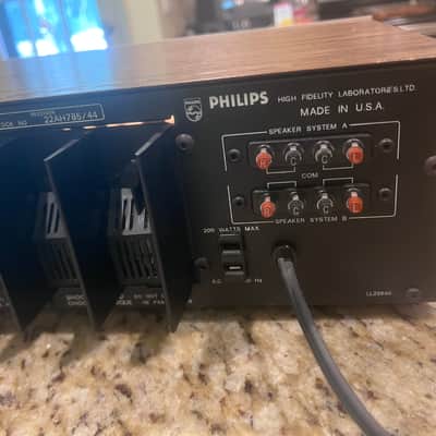 Philips 785 High Fidelity Laboratories Stereo Receiver Serviced (SWEET) image 13