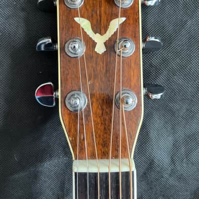 Yamaha FG-450SL Dreadnought Acoustic, 1985,  Dove, Left handed, Used image 5