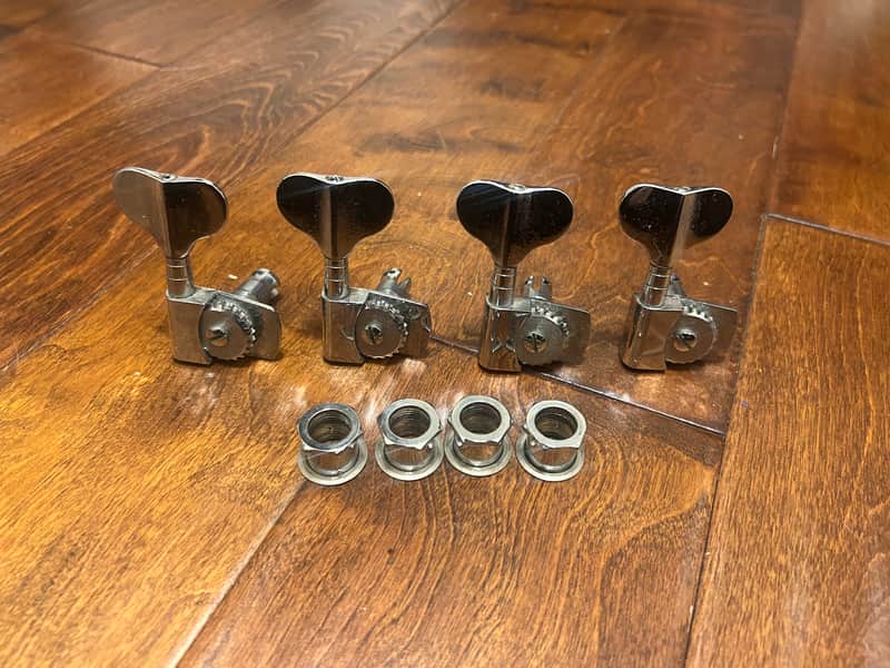 Grover Wavy Bass guitar tuners original vintage USA 1970’s image 1