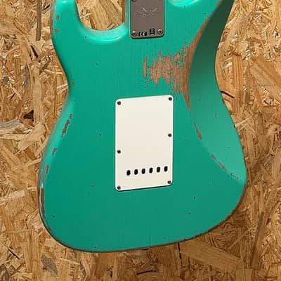 Fender Custom Shop 1967 Stratocaster - Aged Seafoam Green, Heavy Relic, Rosewood image 4