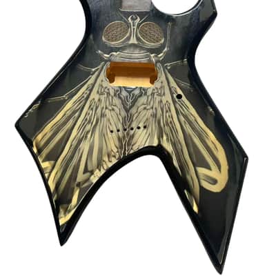 DIY Guitar Warlock Style Body with Fly Top image 1