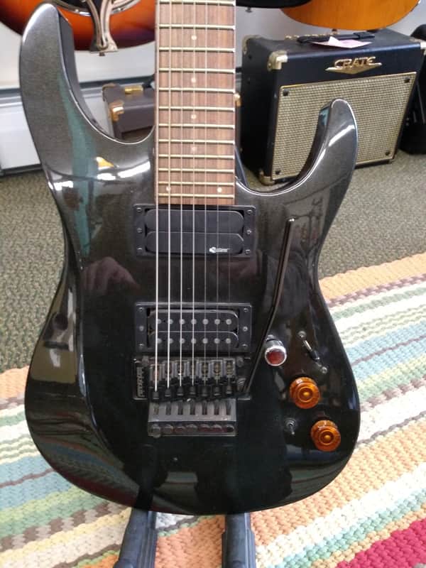 Rare Fernandes Revolver Pro 7 FR-125S Sustainer 7 String Electric