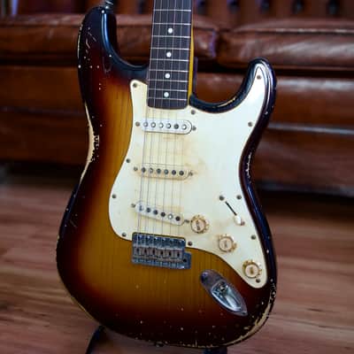 Constantin Guitars Sweetcaster Classic #0010 Aged Cherry Burst Ash 3.7kilos !!!VIDEO!!! image 2