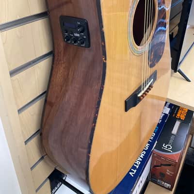 Recording King RD-T16 Torrefied Red Spruce Top Dreadnought 2010s - Natural Gloss image 4