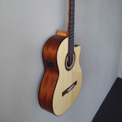 Brand New Cordoba C5-CE Acoustic/Electric Spruce Top Classical Guitar with Gig Bag image 7